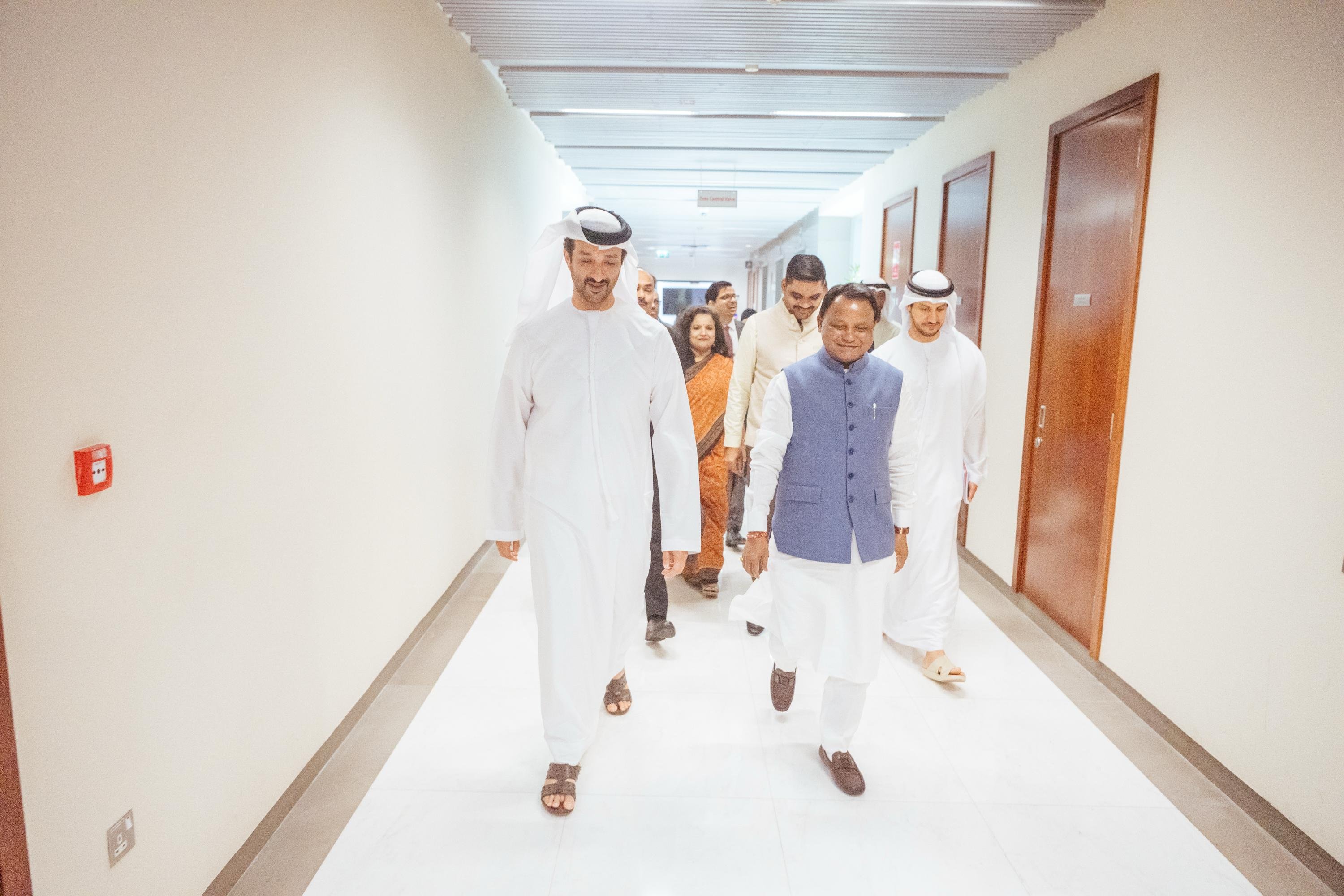 CM Majhi Meets UAE Minister, Invites Investment in Odisha